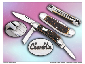 Joel Chamblin – Three Blade Sowbelly In Stag