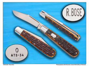 Reese Bose R-1143 Reproduction In Antique Remington Bone “0” ***Prototype***