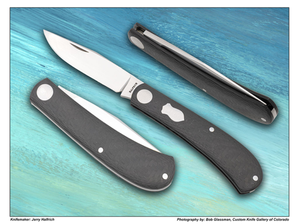 Jerry Halfrich - Single Blade Trapper in Carbon Fiber