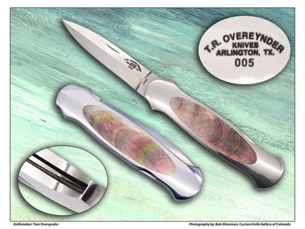 Tom Overeynder Black Lip Pearl Interframe Dagger